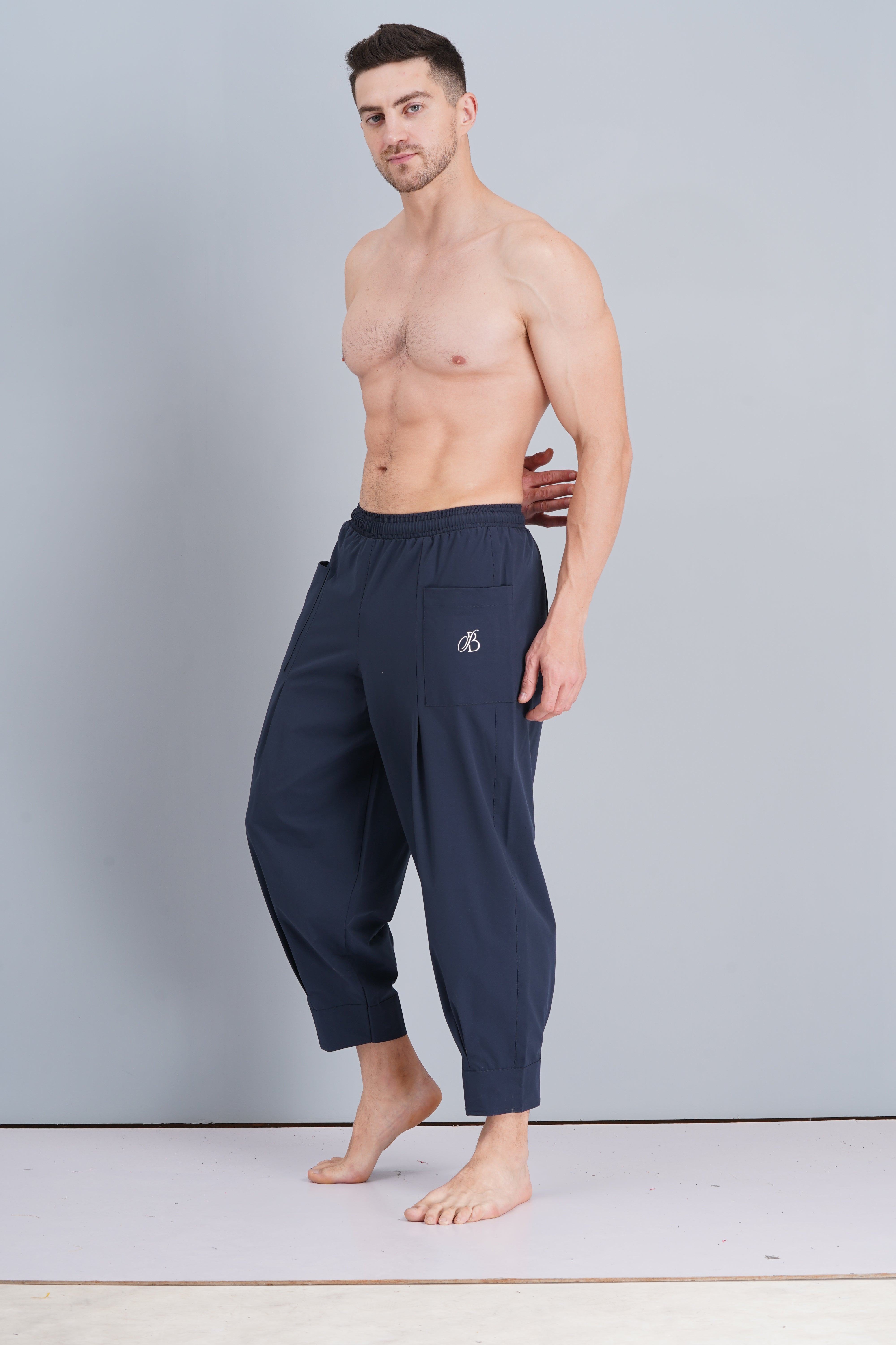 Yoga pants for men with unique style for flexible workout.