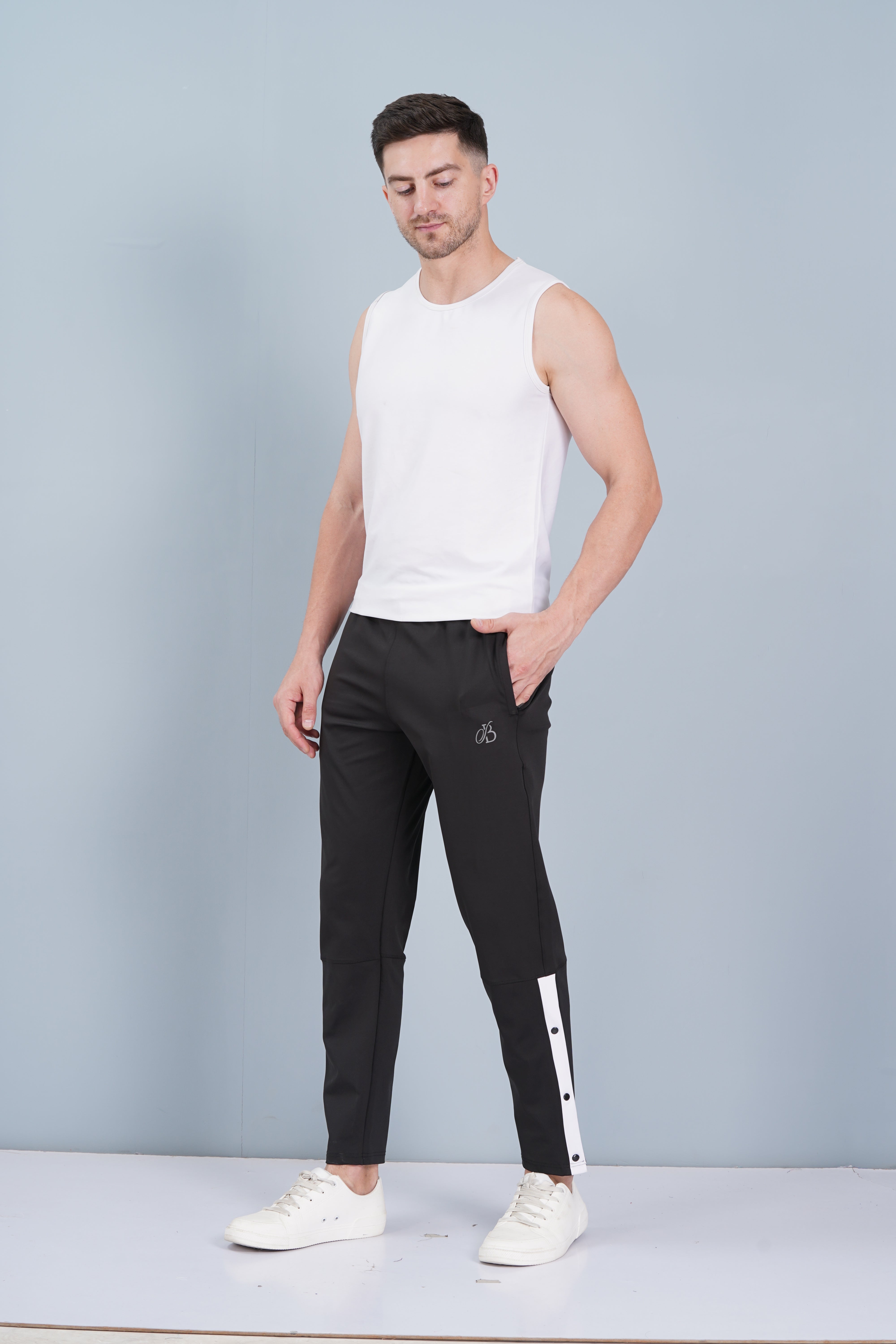 Men's Snap Button Fit Track Pants III